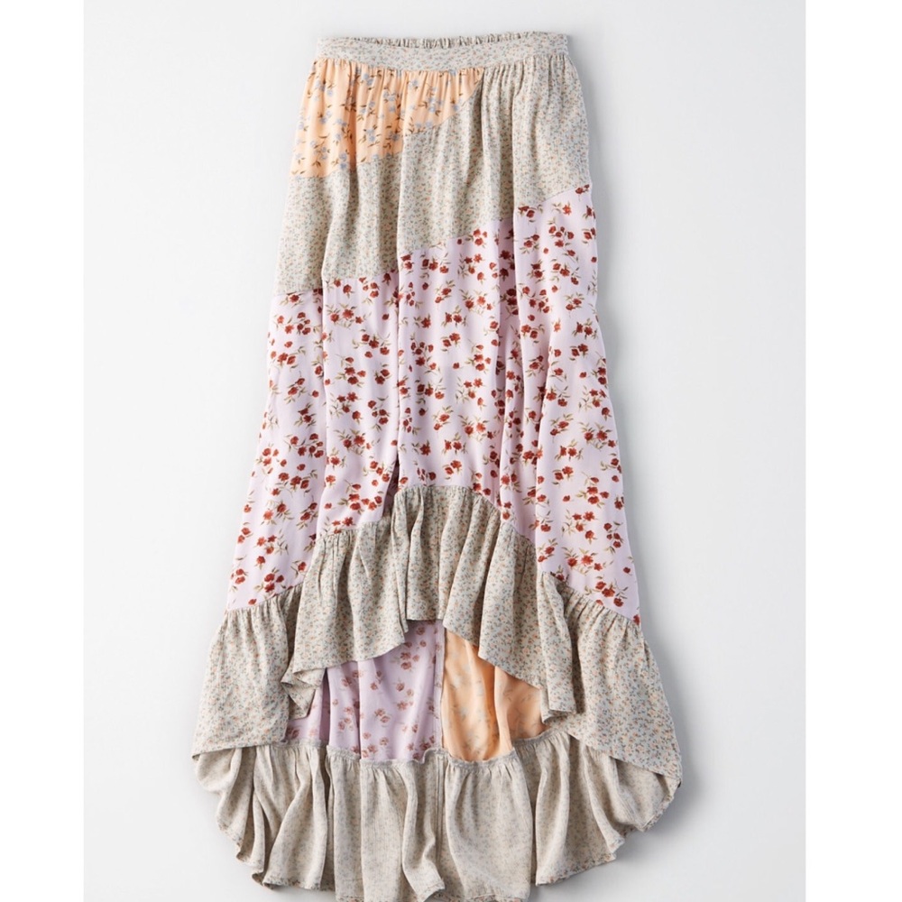 💐American Eagle High/Low Maxi Skirt